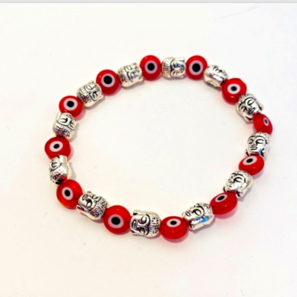 Red Evil Eye Budda Bracelet